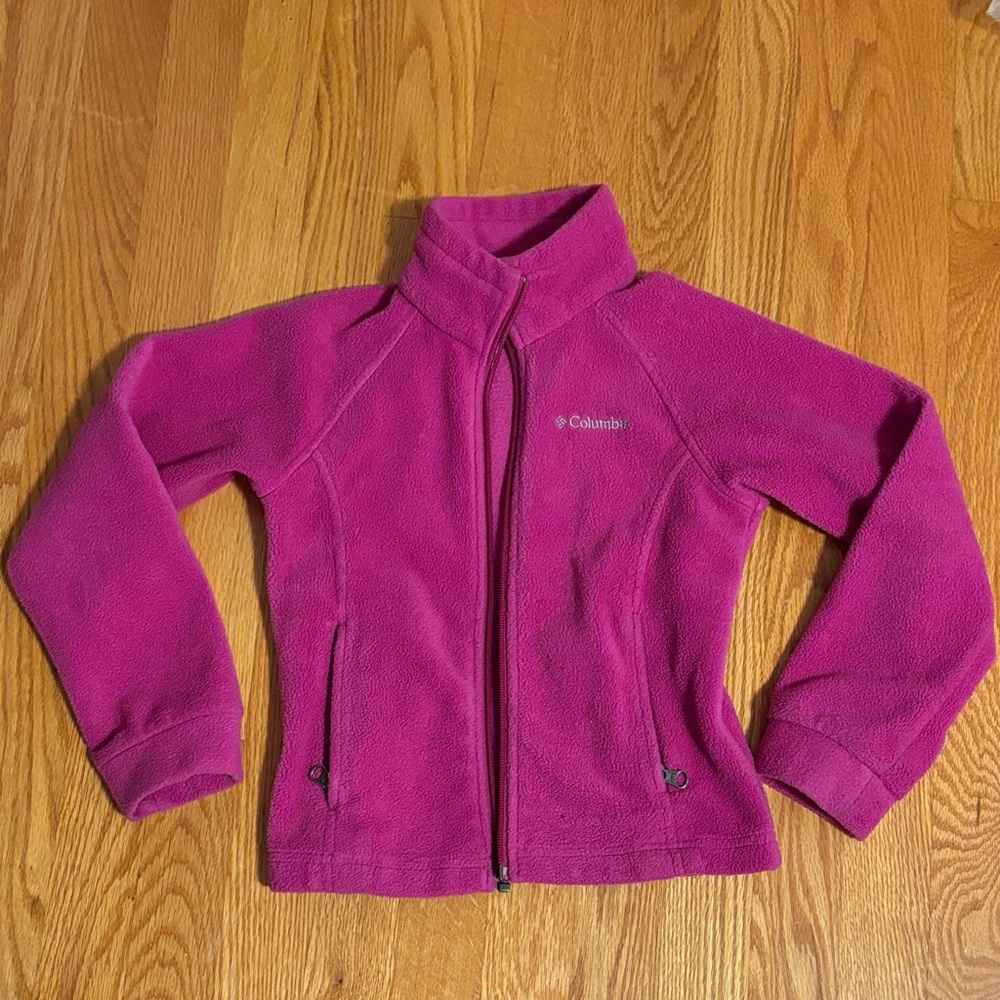 Columbia Kids' Magenta Fleece Jacket
